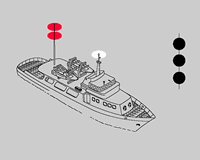 Unità incagliata (lunghezza infeiore a 50 metri)
