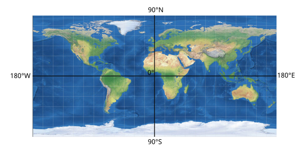 Piano cartesiano geografico