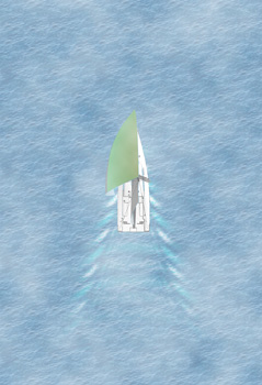 Nave che non governa o in difficoltà di manovra o che rimorchia o a vela  (a intervalli di max 2 minuti)